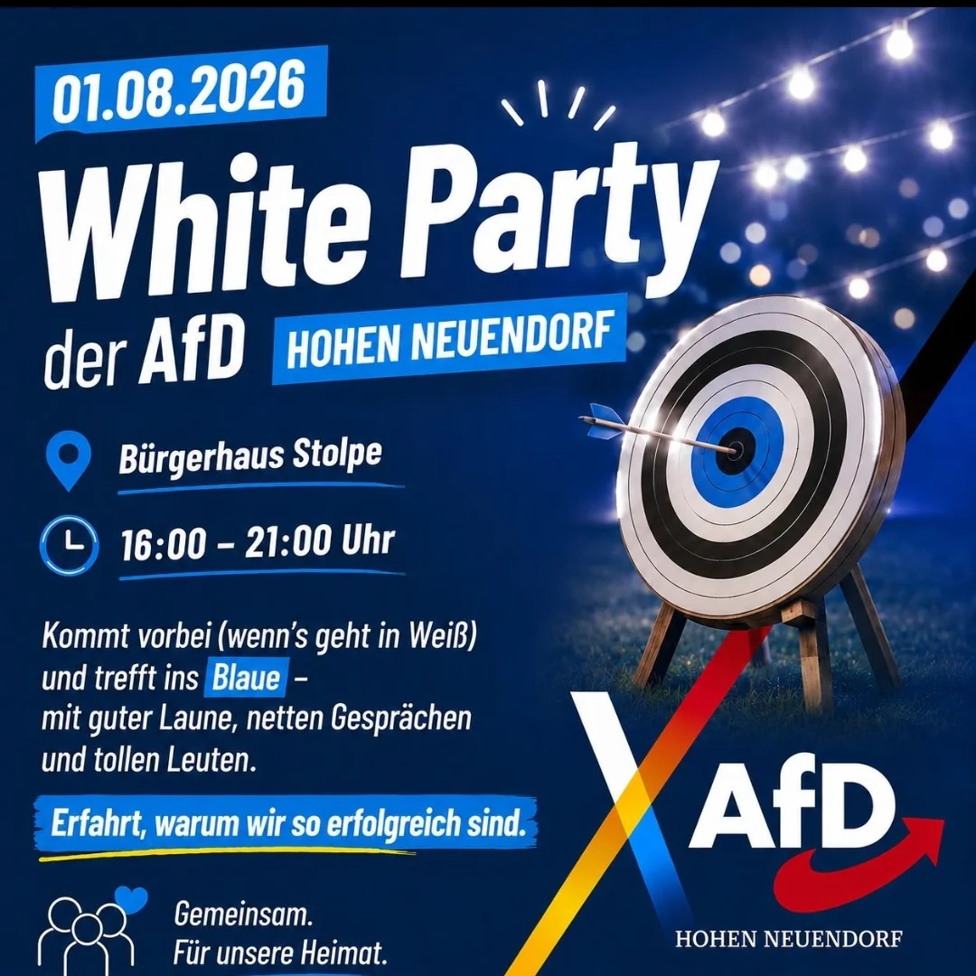 White Party AfD Hohen Neuendorf